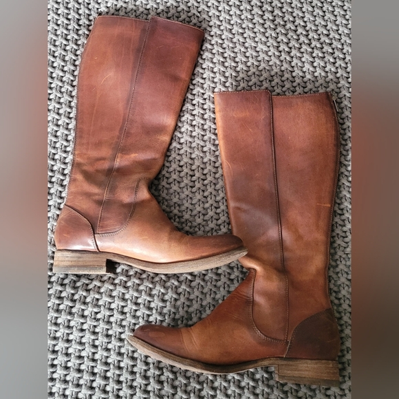 Frye Melissa Stud Zip Riding Boots - Picture 8 of 14